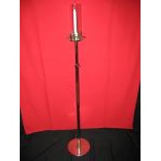 Brass Single Light Candle Stand